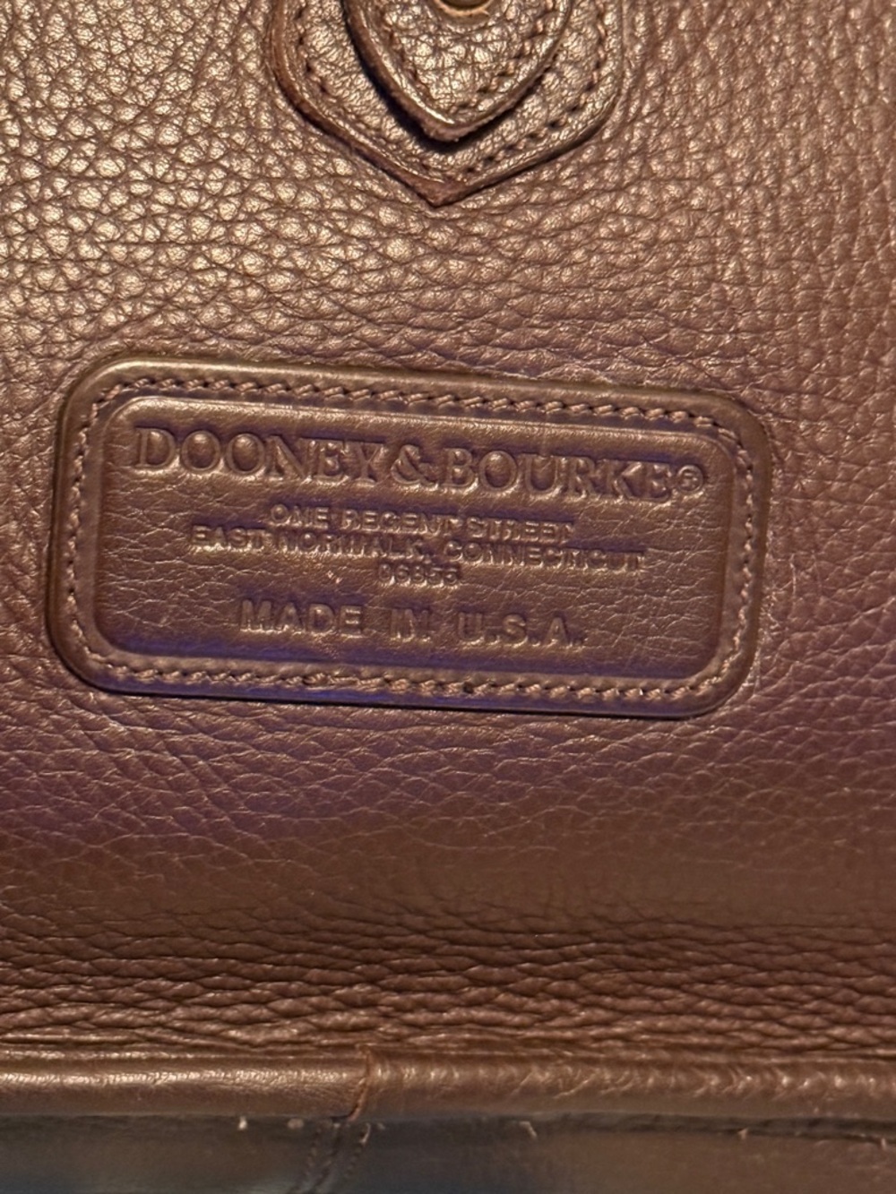 Dooney and Bourke U109 Double Pocket Courier - Picture 3 of 14